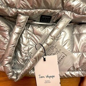 7am Enfant Soho Voyage Glacier Diaper Bag and Accessories NWT